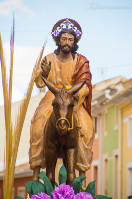 Entrada de Jesús en Jerusalén. Burrica. Tobarra