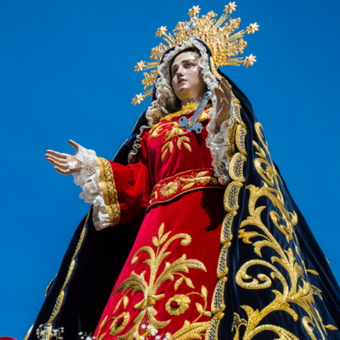 Virgen de los Dolores Dolorosa Tobarra