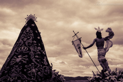 Encuentro Calvario Tobarra Domingo de Resurrección