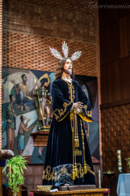Jesús del Paso expuesto en San Roque. Tobarra