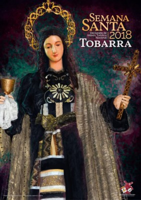 Cartel Semana Santa Tobarra 2018. Santa María Magdalena