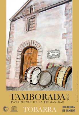 Cartel Tamborada Tobarra 2019