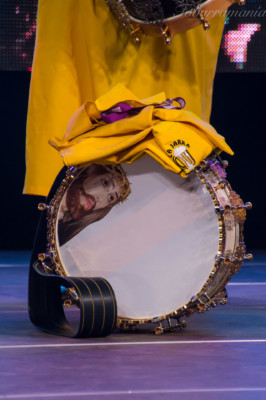 Actuacion de Tobarra en la exaltación de Agramón Tamborada Nacional Tambor