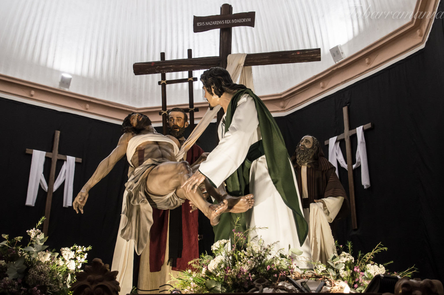 2019 Procesión del Entierro. Viernes Santo. Semana Santa Tobarra