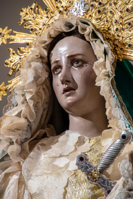 Virgen de los dolores de Salzillo Tobarra