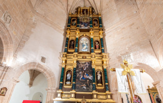 Altar y retablo iglesia de la Asunción Tobarra