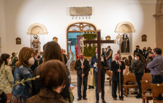 Procesión de las Palmas en Tobarra 2021 Iglesia de la Asunción