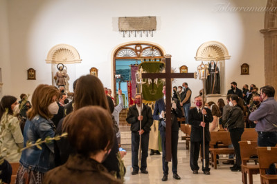 Procesión de las Palmas en Tobarra 2021 Iglesia de la Asunción