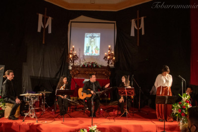 Concierto "puertas de cuaresma", Convento Tobarra, Grupo Esencia Flamenca