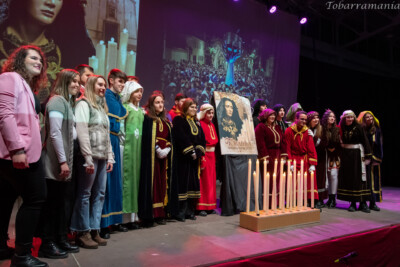 participantes en el acto de la Presentacion del cartel y revista de semana santa de Tobarra 2023