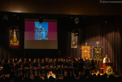 Acto de presentación de la revista hermandad de la virgen de los dolores en la Casa de la Cultura de Tobarra